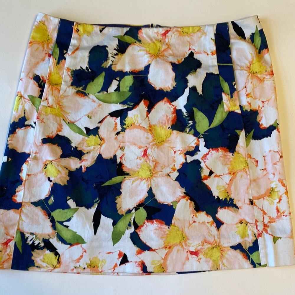 J.Crew Floral Mini Skirt Size 0